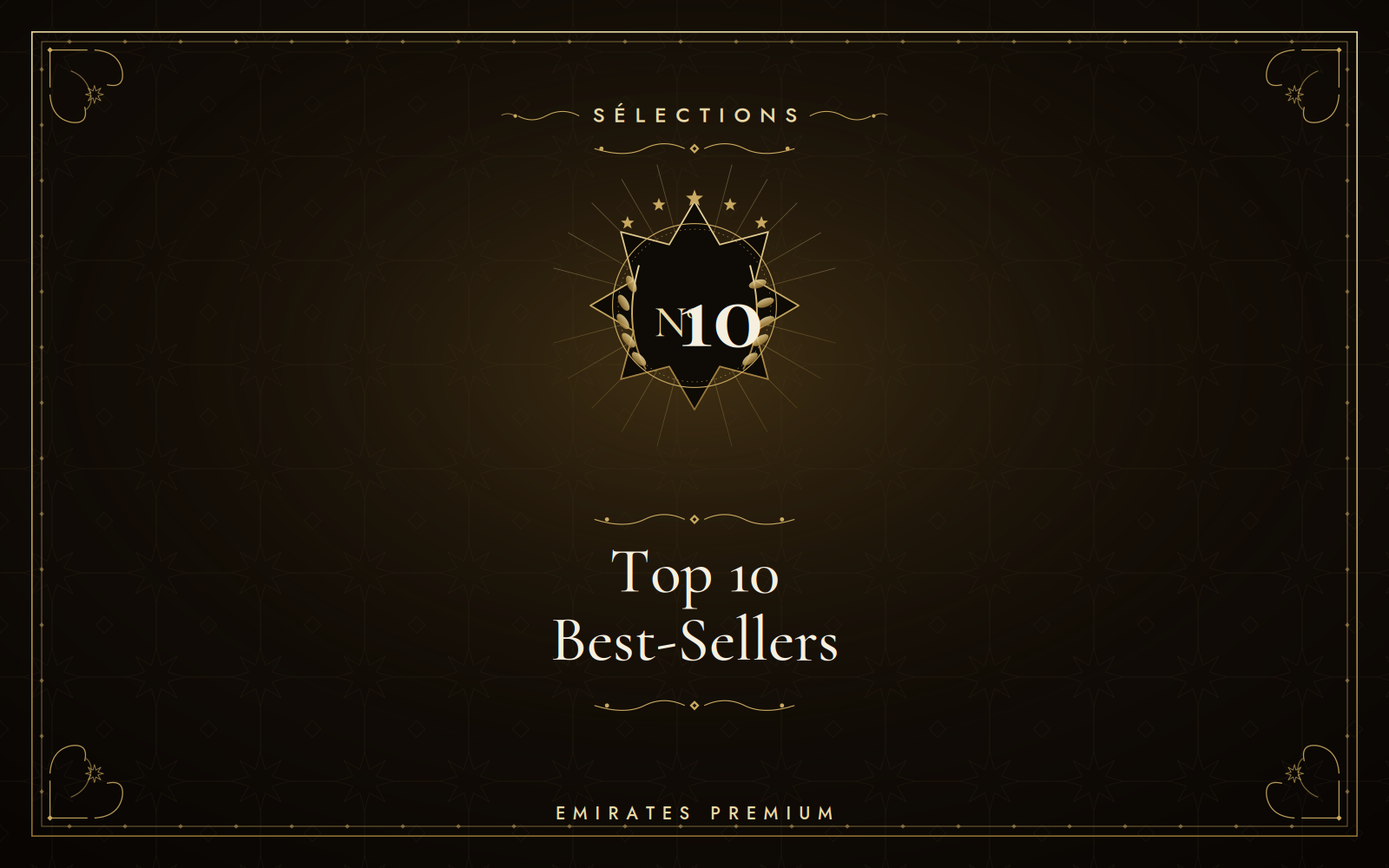 Top 10 des parfums arabes best-sellers — sélection Emirates Premium