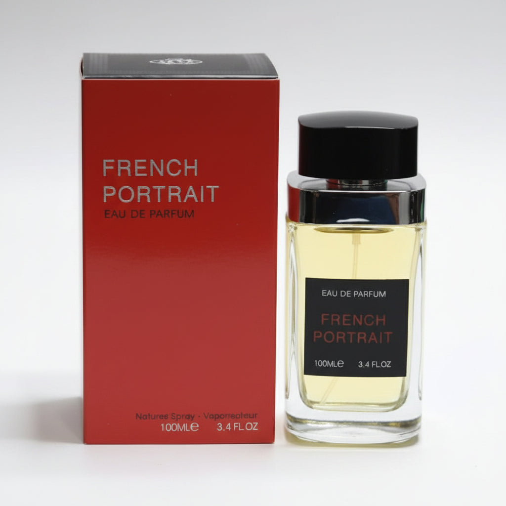 French Portrait - Fragrance World - Eau de parfum 100ml - packaging