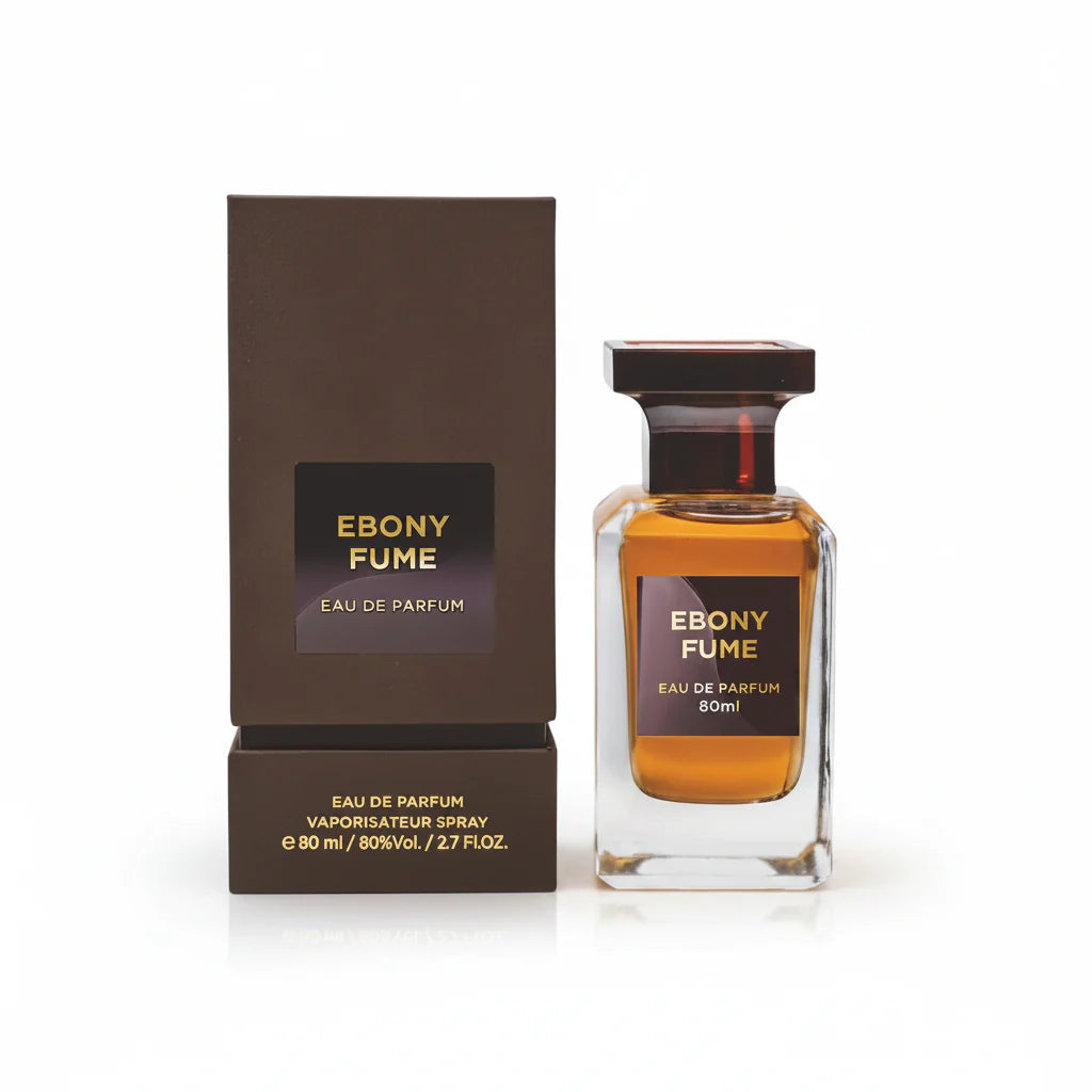 Ebony Fume - Fragrance World - Eau de parfum 80ml - packaging