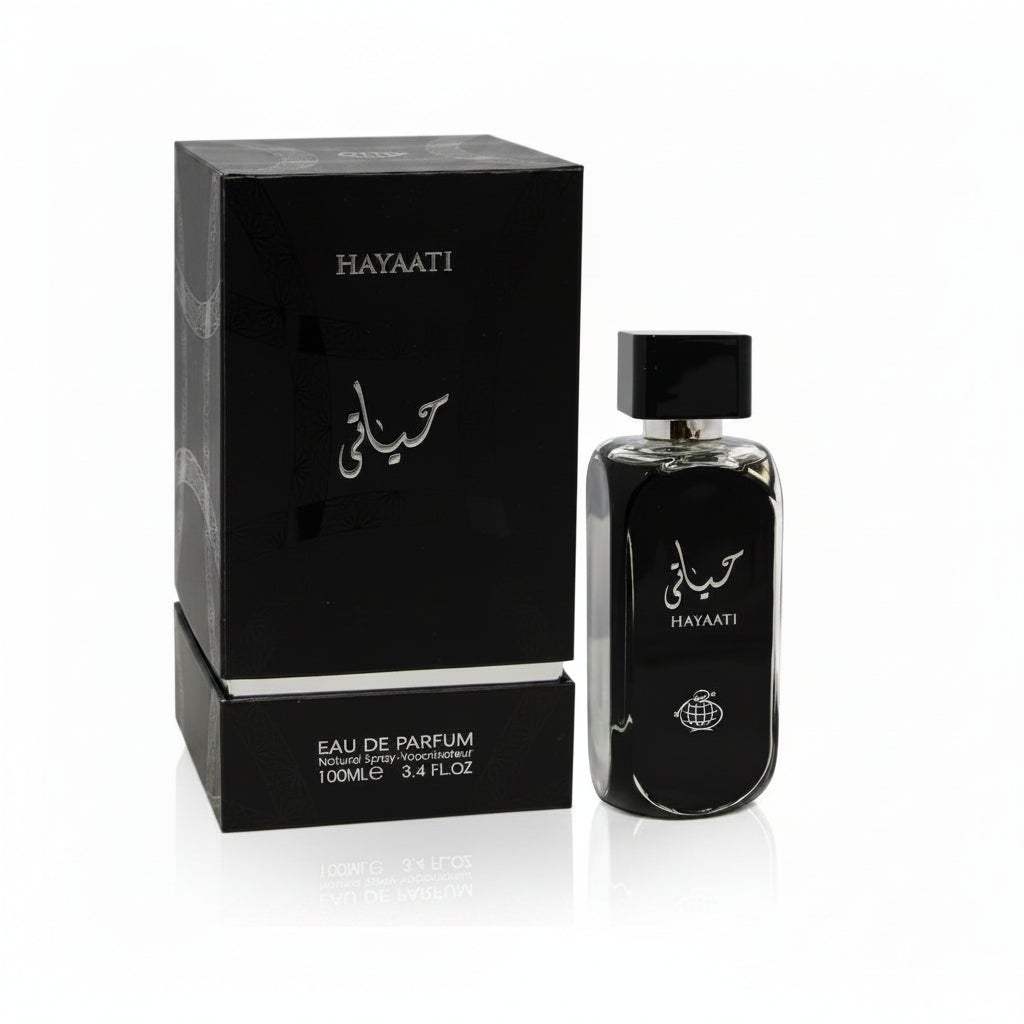 Hayaati Black - Fragrance World - Eau de parfum 100ml - packaging
