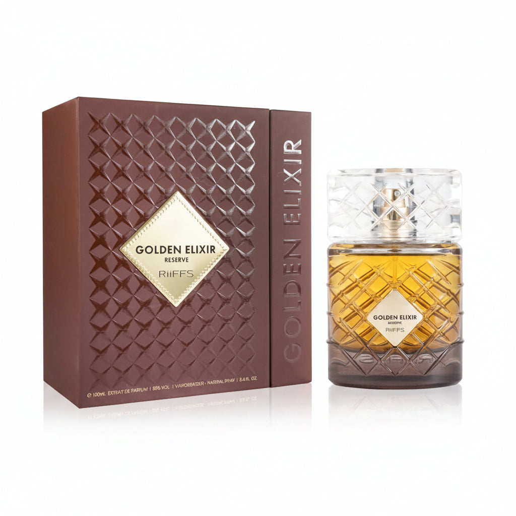 Golden Elixir Reserve - Riiffs - Eau de parfum 100ml - packaging