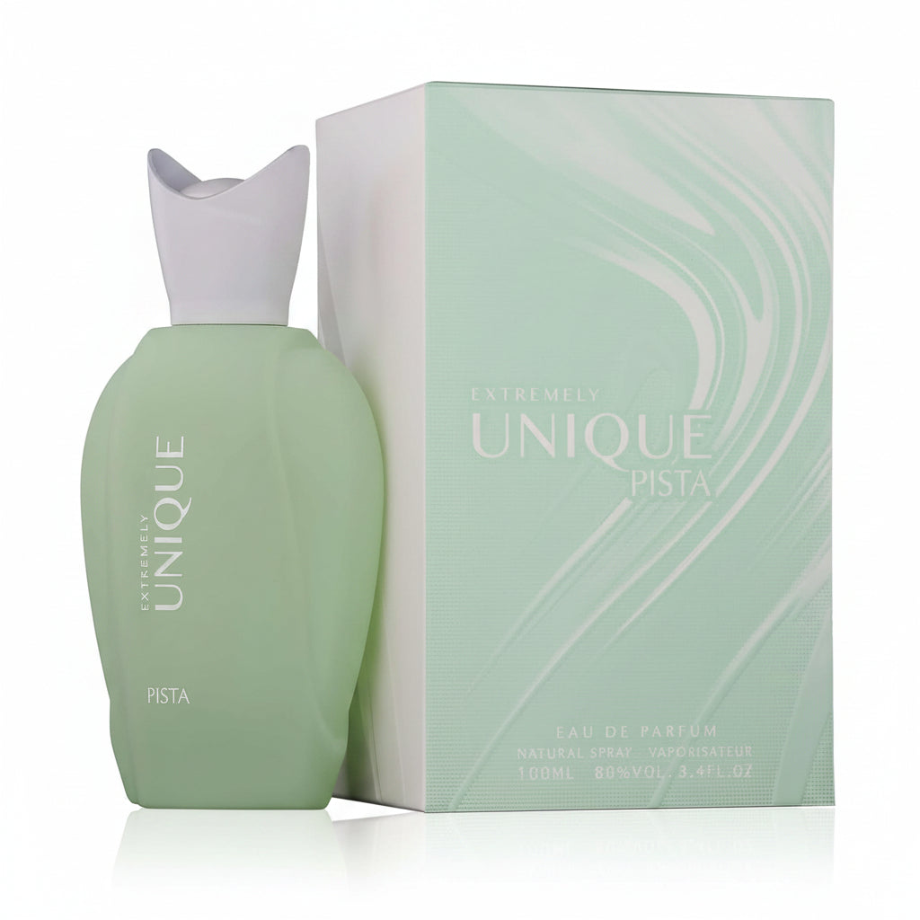 Extremely Unique Pista - Fragrance World - Eau de parfum 100ml - packaging