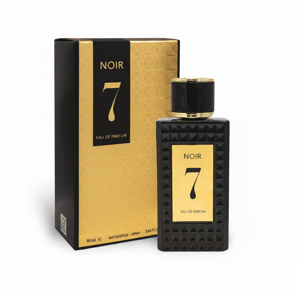 Noir 7 - Fragrance World - Eau de parfum 100ml - packaging