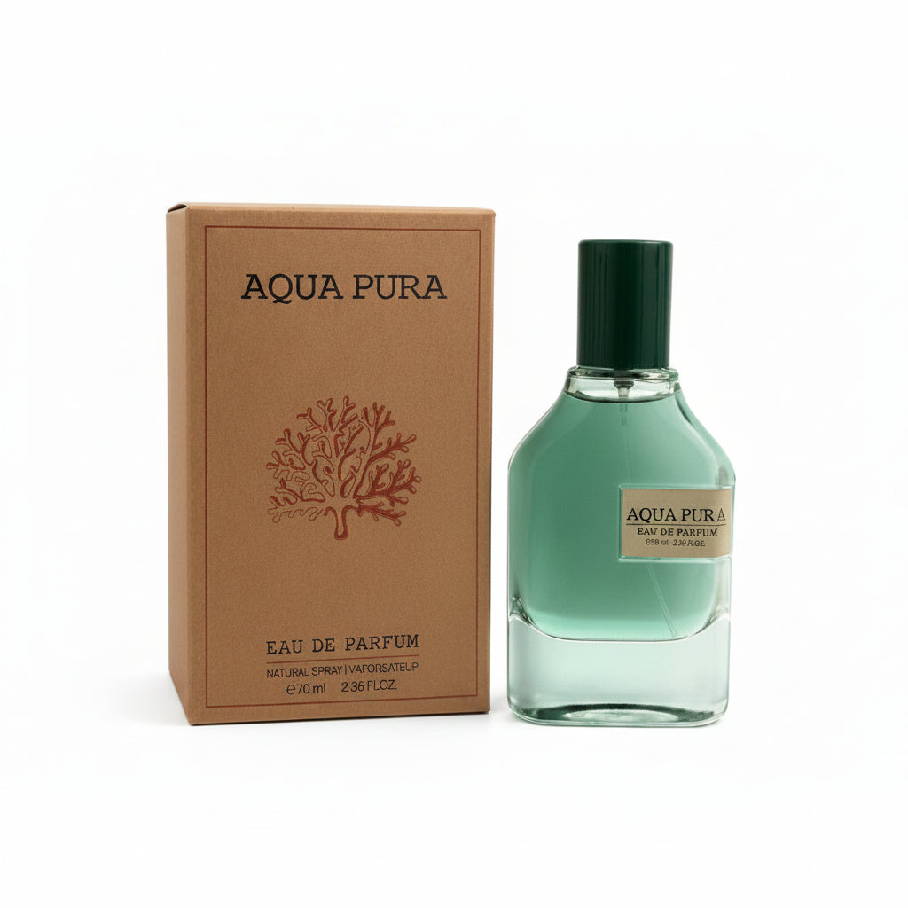 Aqua Pura - Fragrance World - Eau de parfum 100ml - packaging