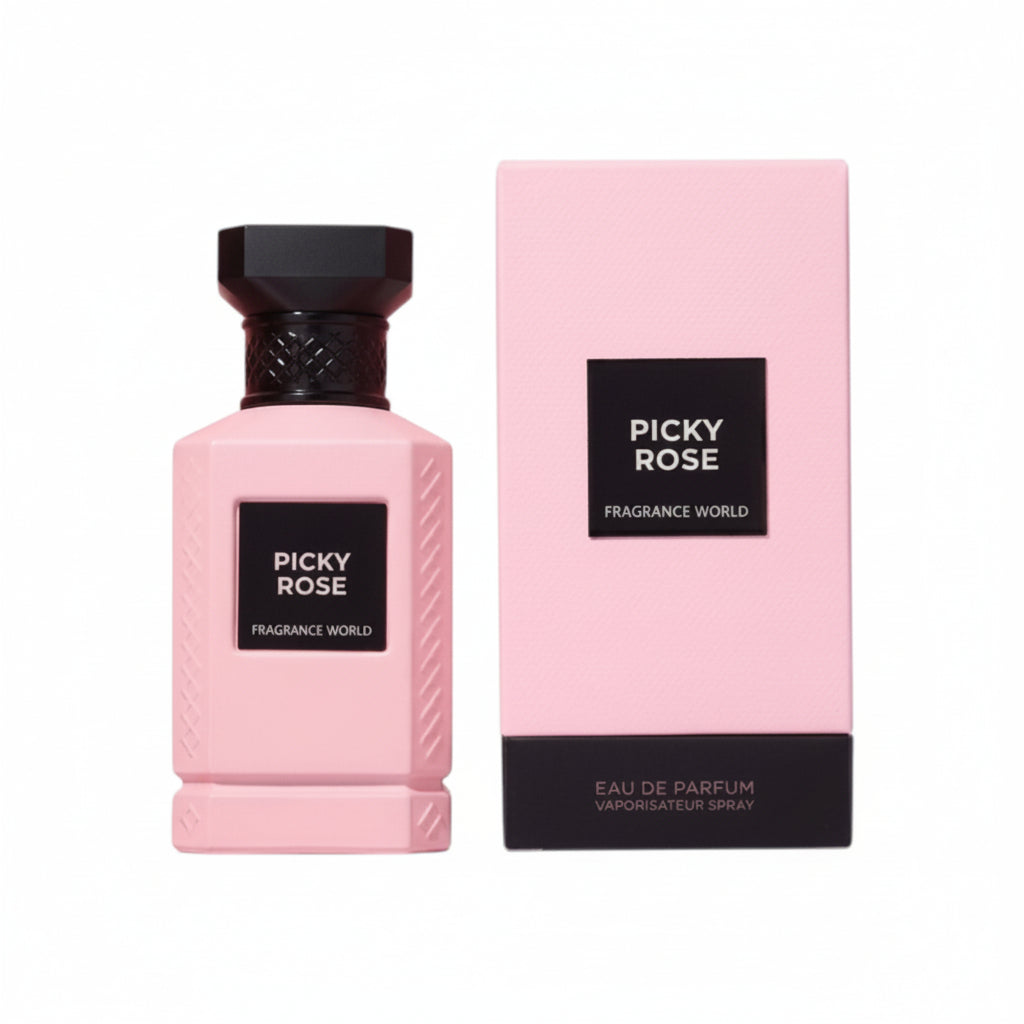 Picky Rose - Fragrance World - Eau de parfum 150ml - packaging