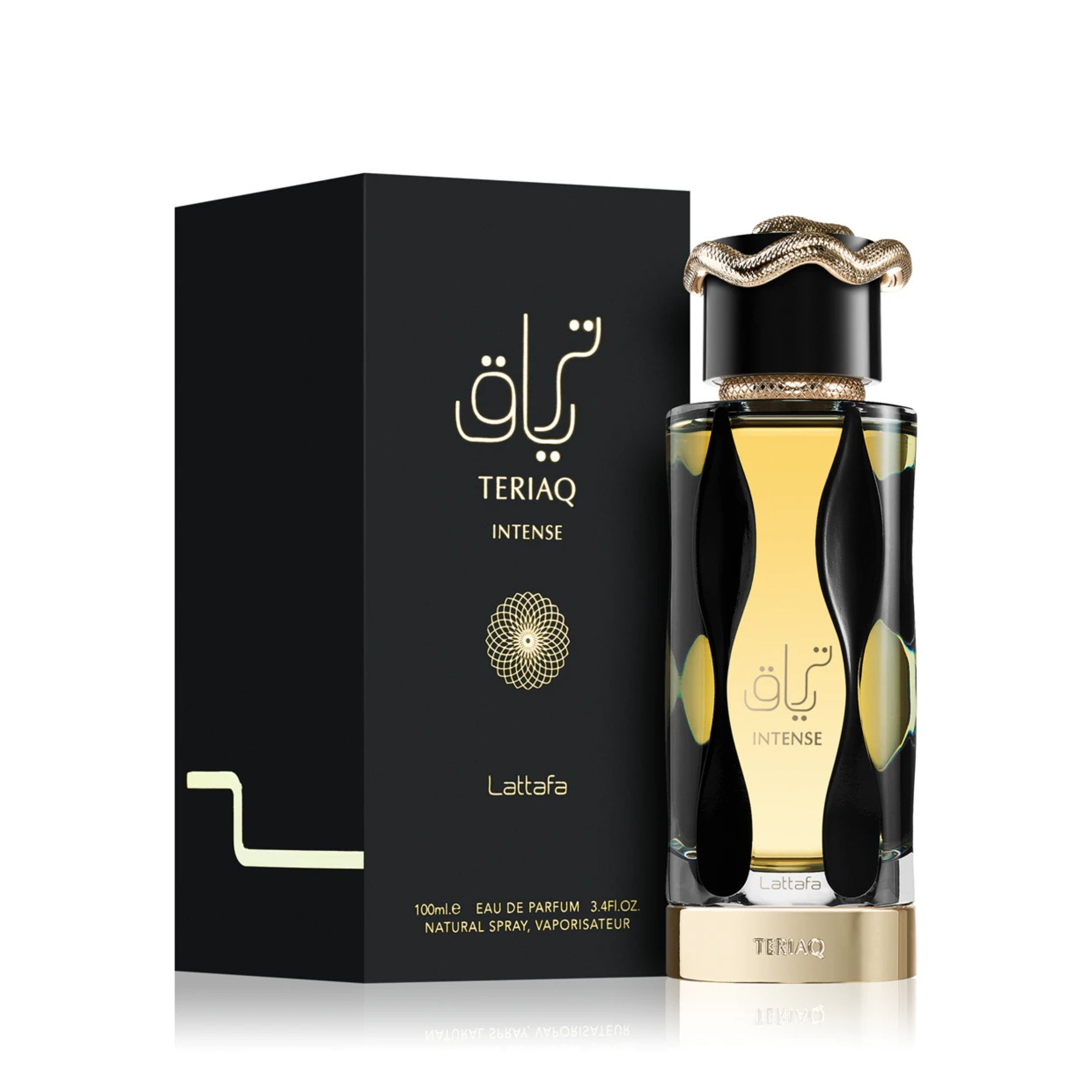 Teriaq Intense - Lattafa - Eau de parfum 100ml - packaging