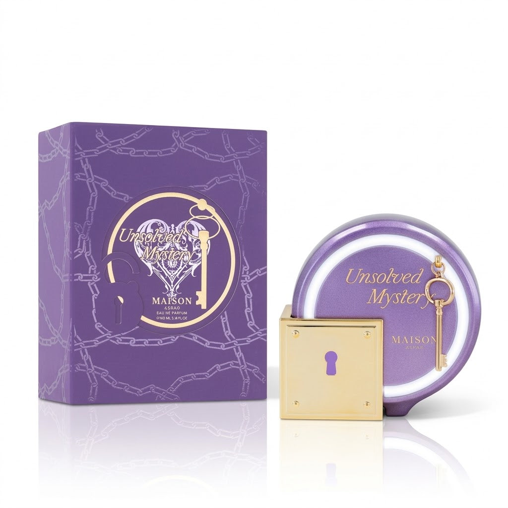 Unsolved Mystery - Maison Asrar - Eau de parfum 100ml - packaging