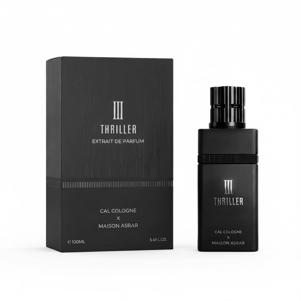 Thriller III - Maison Asrar - Eau de parfum 100ml - packaging