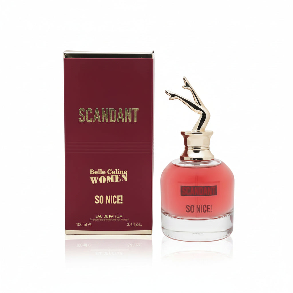 Scandant Belle Celine Women So Nice - Fragrance World - Eau de parfum 100ml - packaging