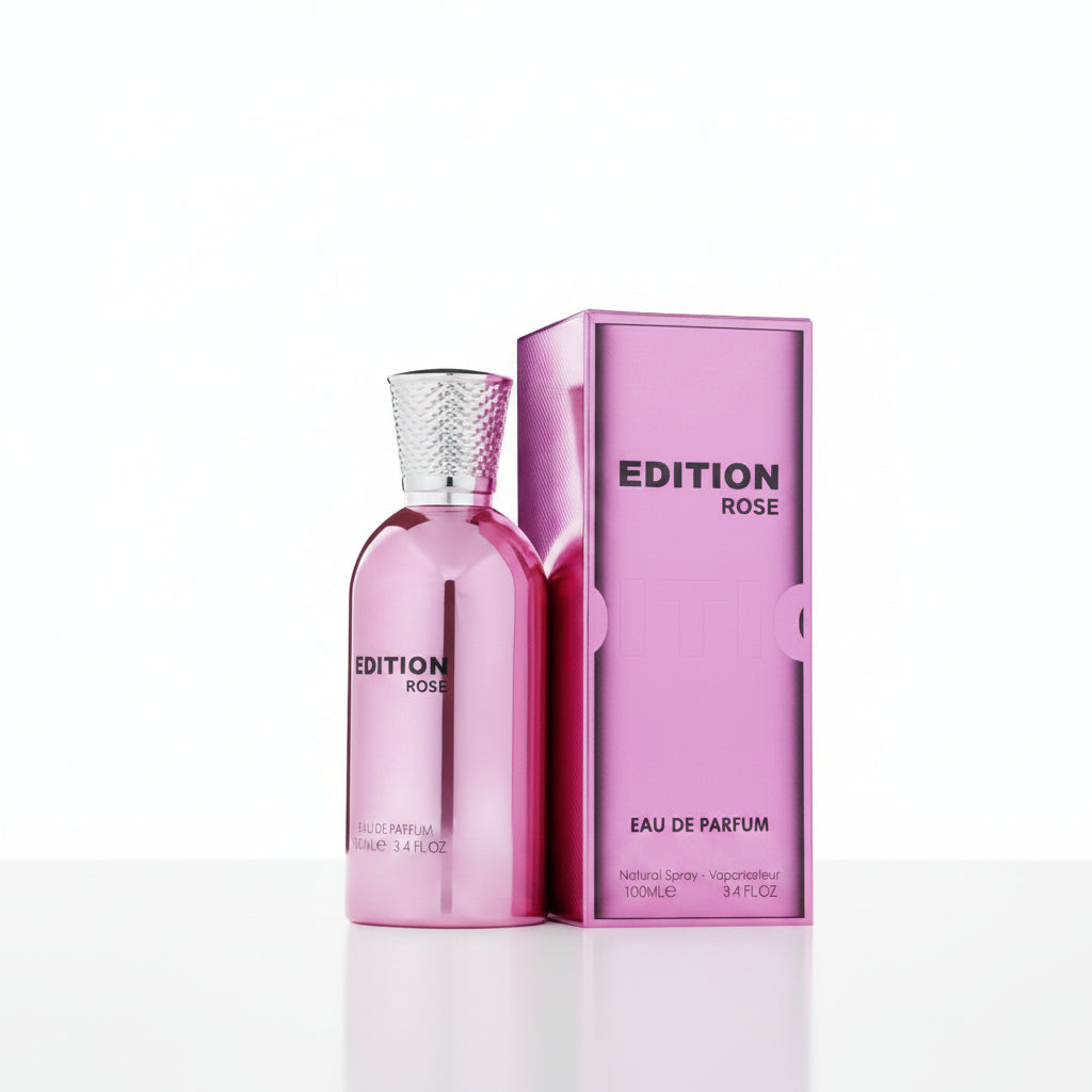 Edition Rose - Fragrance World - Eau de parfum 100ml - packaging