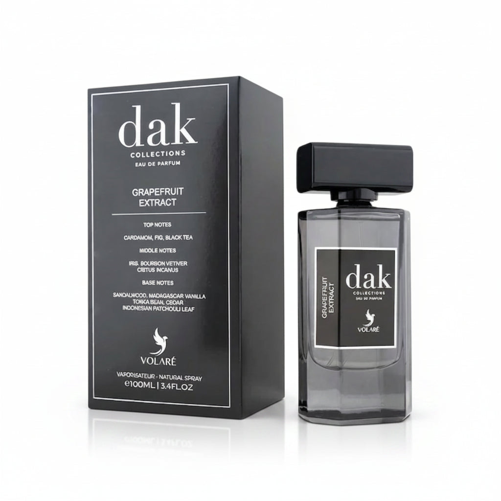 Dak Collections Grapefruit Extrait - Volaré - Extrait de parfum 100ml - packaging