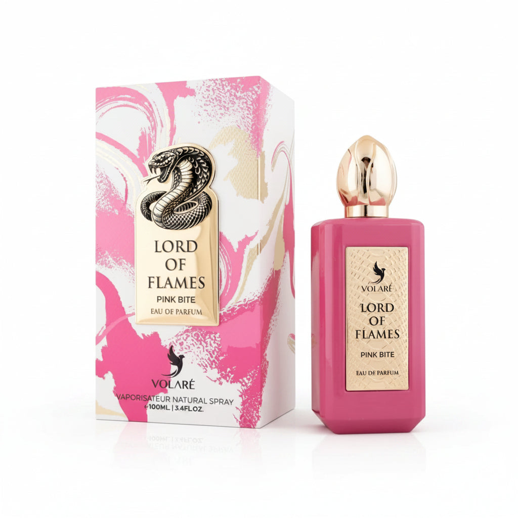 Lord of Flames Pink Bite - Volaré - Eau de parfum 100ml - packaging