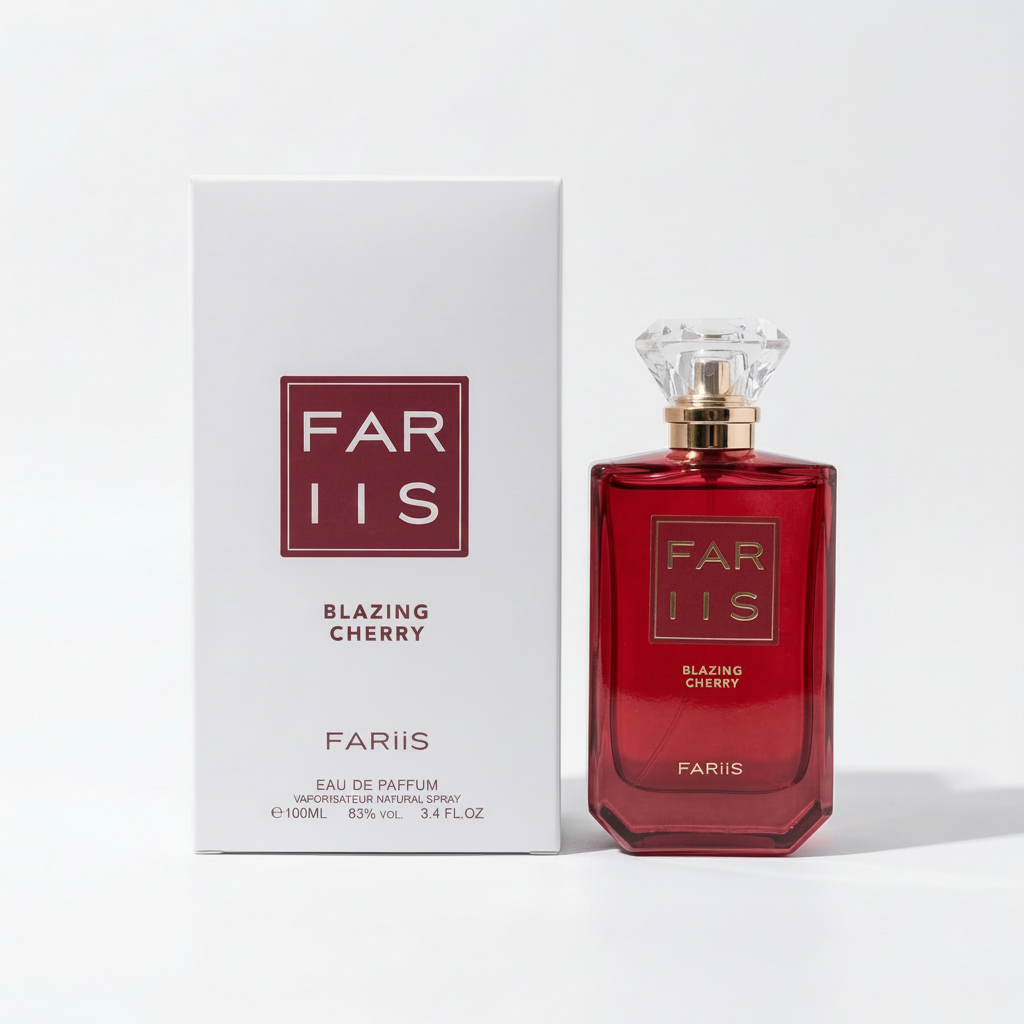 Fariis Kyra Blazing Cherry - Lattafa - Eau de parfum 100ml - packaging