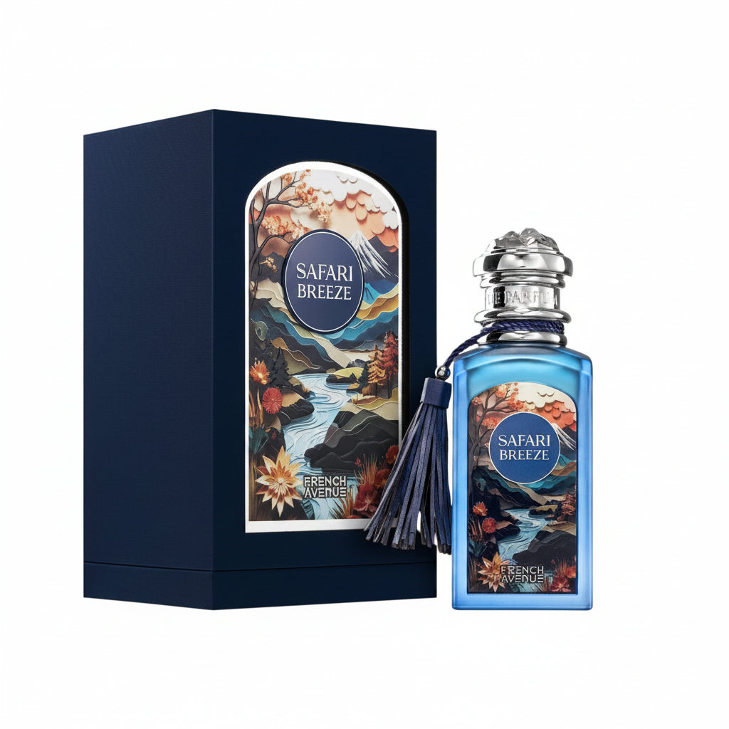 Safari Breeze - French Avenue - Eau de parfum 100ml - packaging