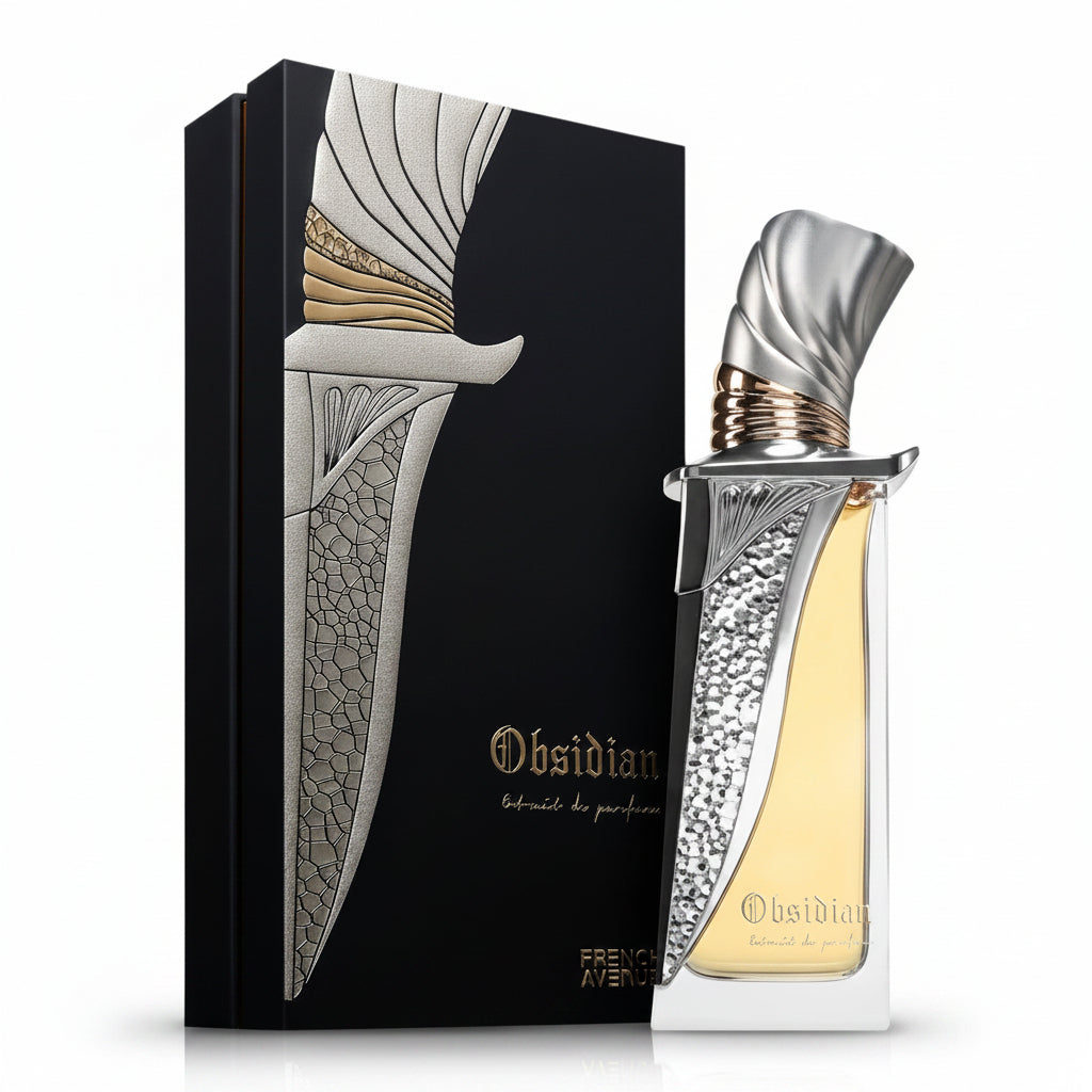Obsidian - French Avenue - Eau de parfum 100ml - packaging