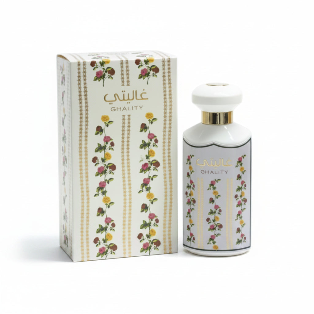 Ghality - Ard Al Zaafaran - Eau de parfum 100ml - packaging