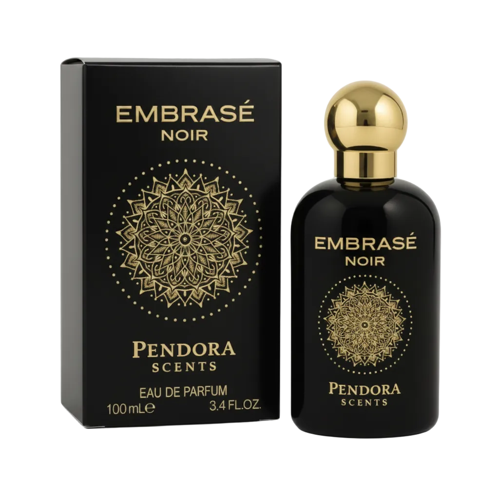 Embrasé Noir - Paris Corner - Eau de parfum 100ml - packaging