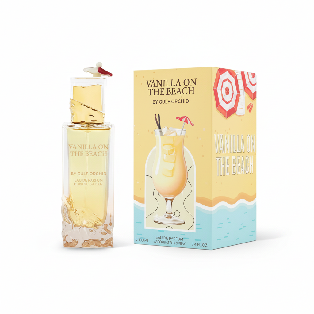 Vanilla On the Beach - Gulf Orchid - Eau de parfum 100ml - packaging
