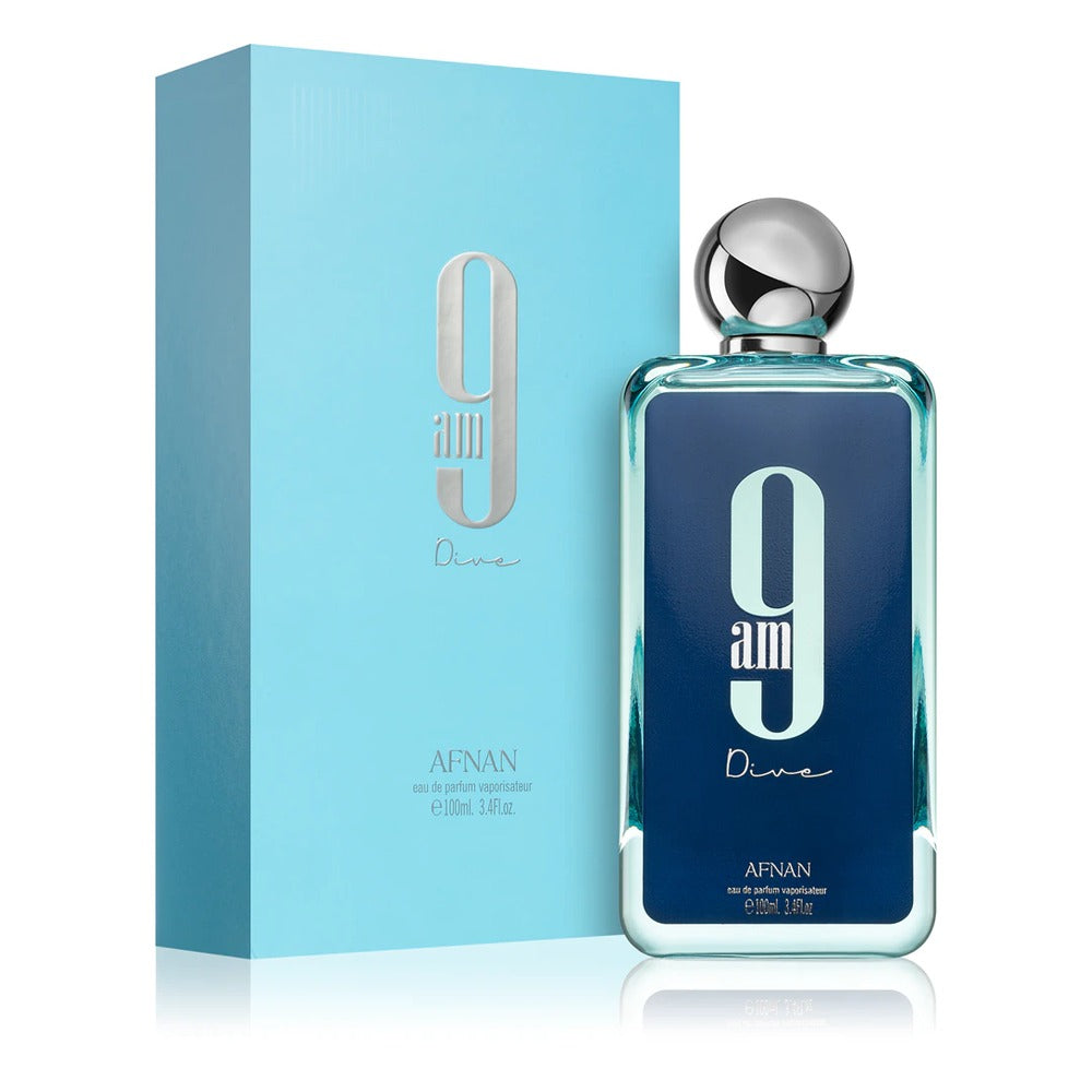 9am Dive - Afnan - Eau de parfum 100ml - packaging
