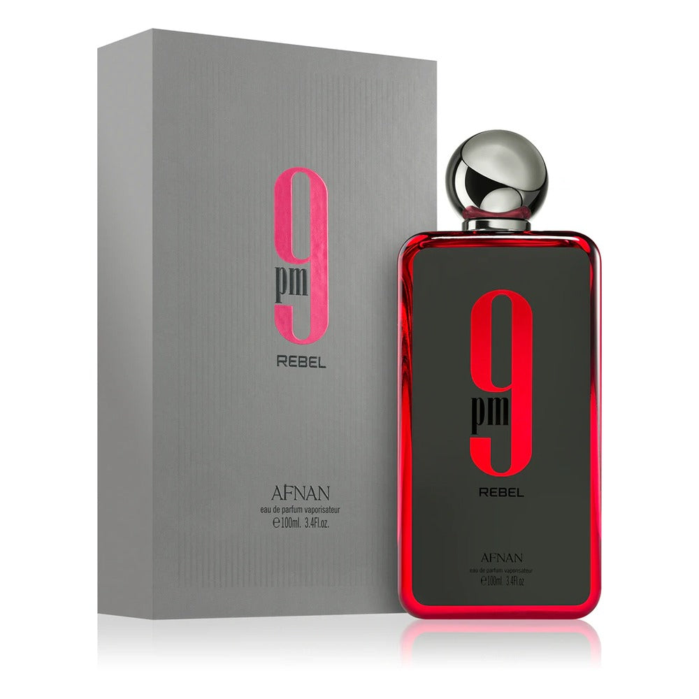 9pm Rebel - Afnan - Eau de parfum 100ml - packaging