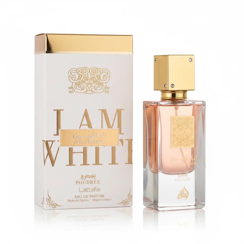 Ana Abiyedh Poudre - Lattafa - Eau de parfum 100ml - packaging