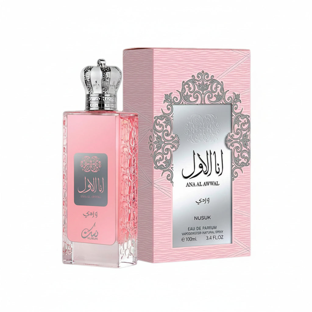 Ana Al Awwal Wardi Pink - Fragrance World - Eau de parfum 100ml - packaging