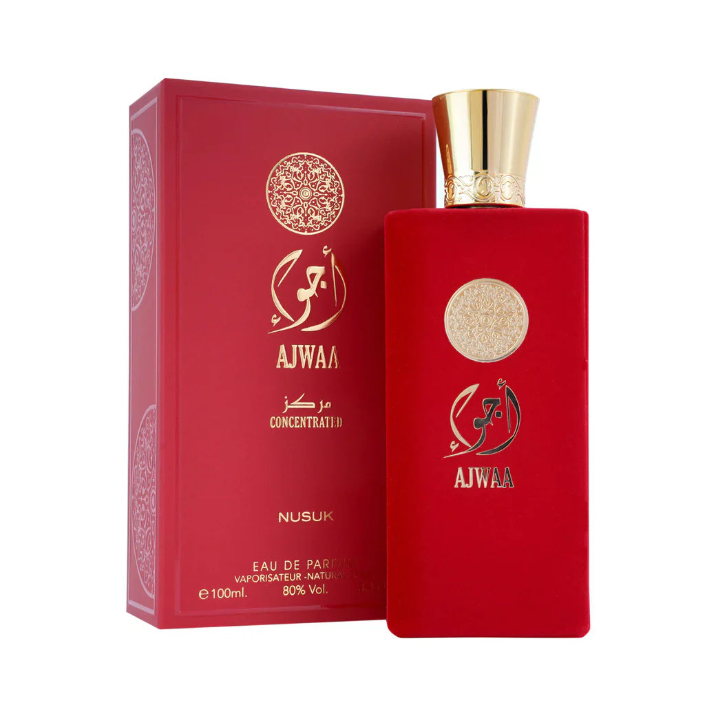 Ajwaa Murakaz Concentrated Red - Riiffs - Eau de parfum 100ml - packaging