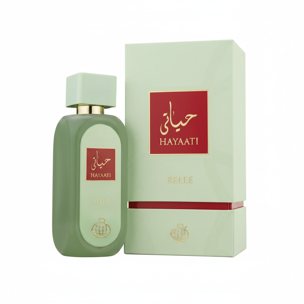 Hayaati Belle - Fragrance World - Eau de parfum 100ml - packaging