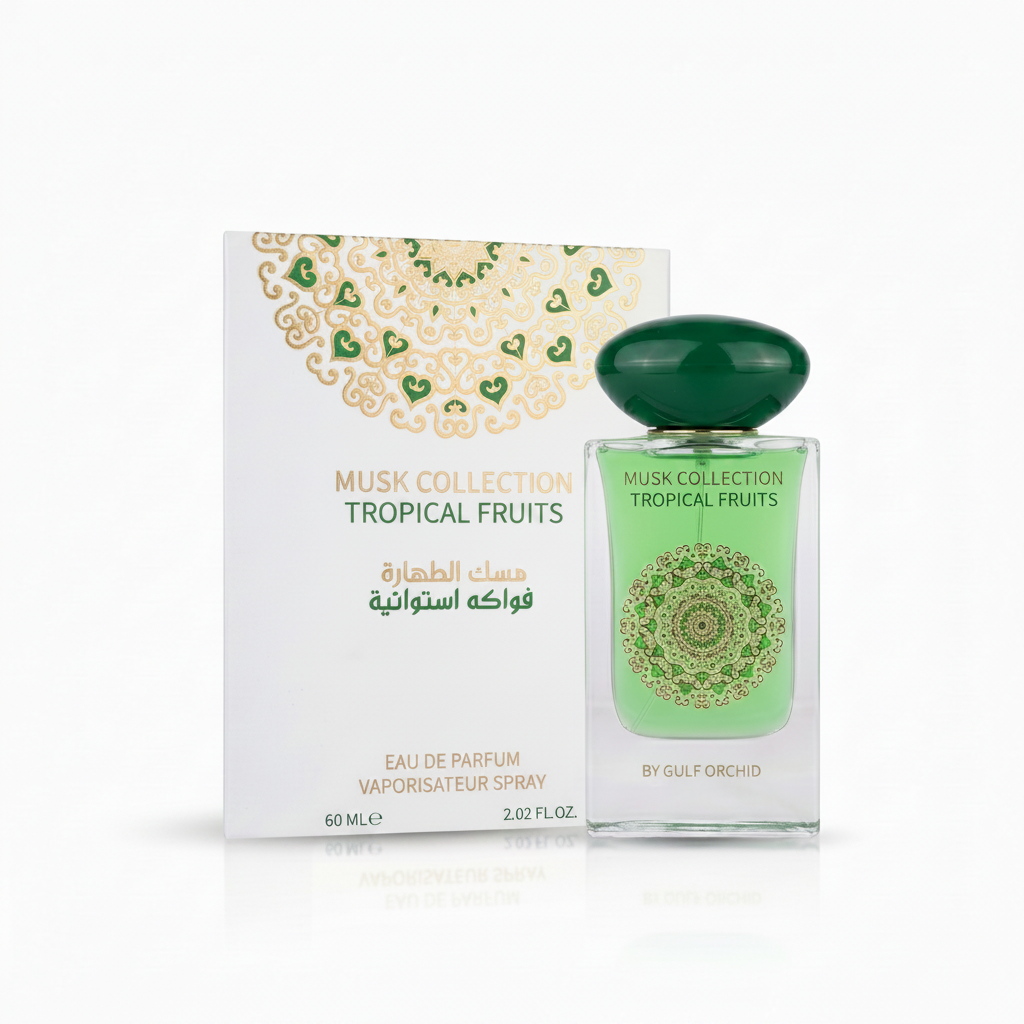 Musk Collection Tropical Fruit - Gulf Orchid - Eau de parfum 100ml - packaging