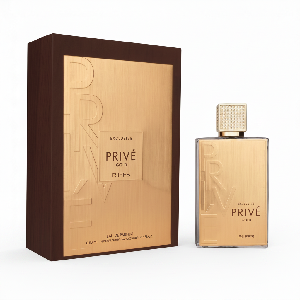 Exclusive Prive Gold - Riiffs - Eau de parfum 100ml - packaging
