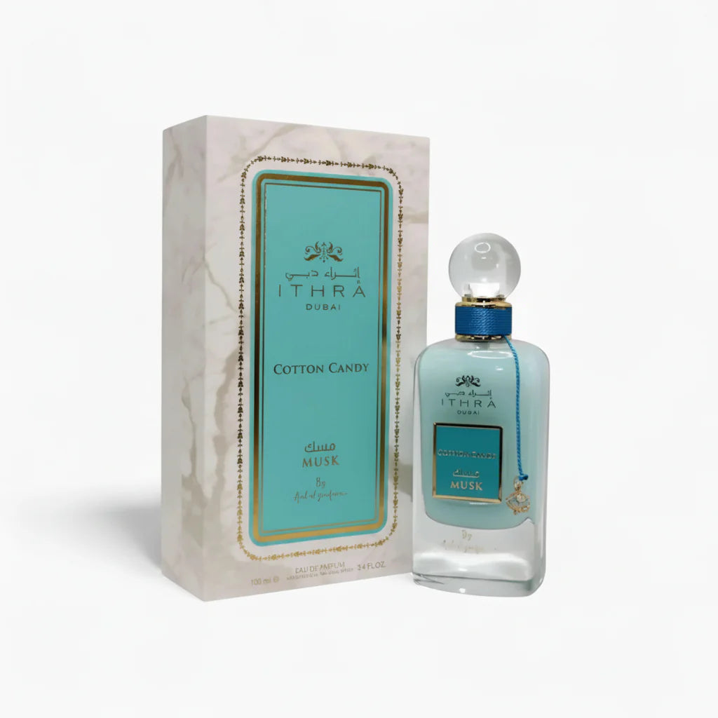 Ithraa Dubai Cotton Candy - Ard Al Zaafaran - Eau de parfum 100ml - packaging