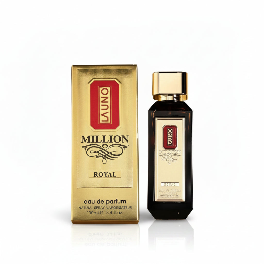 La Uno Million Royal - Fragrance World - Eau de parfum 100ml - packaging