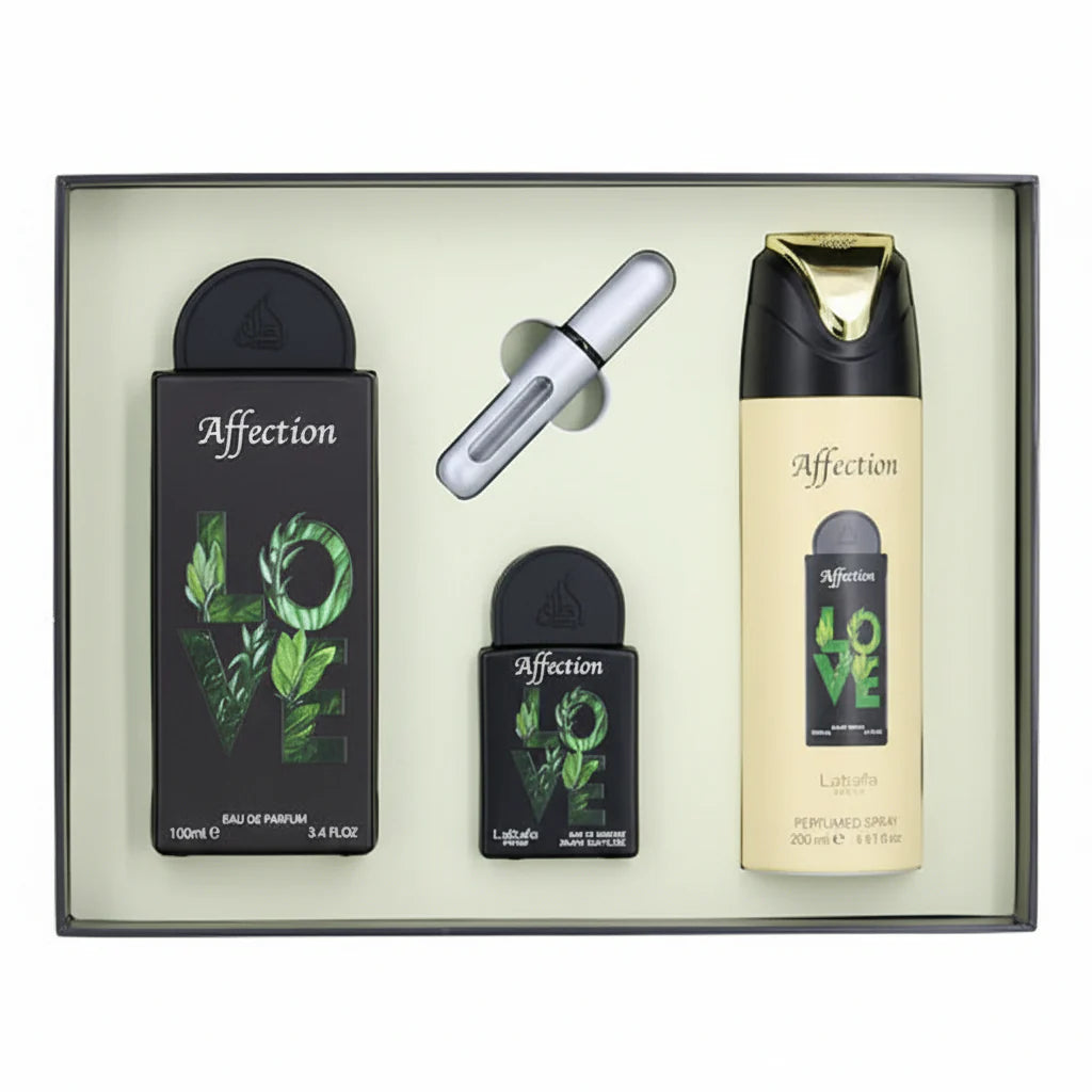 Coffret Affection Love - Fragrance World - packaging