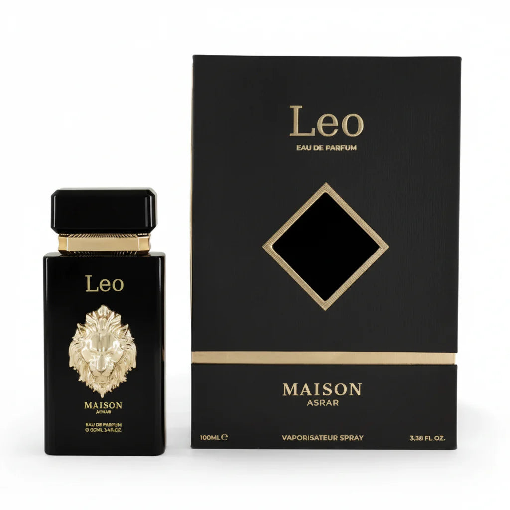 Leo - Maison Asrar - Eau de parfum 100ml - packaging