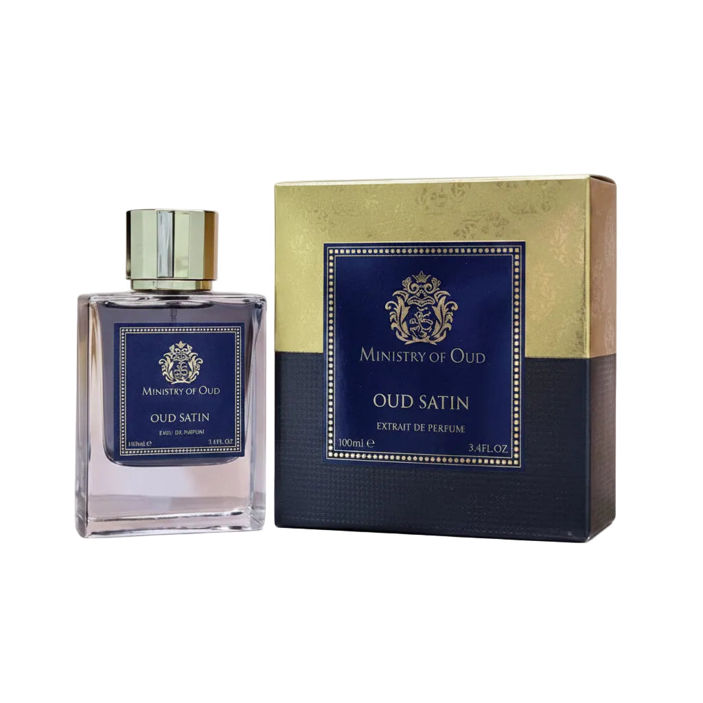 Minister of Oud Oud Satin - Fragrance World - Eau de parfum 100ml - packaging