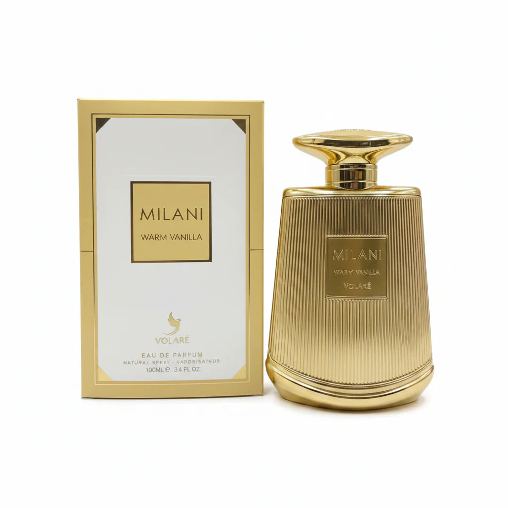 Milani Warm Vanilla - Volaré - Eau de parfum 100ml - packaging