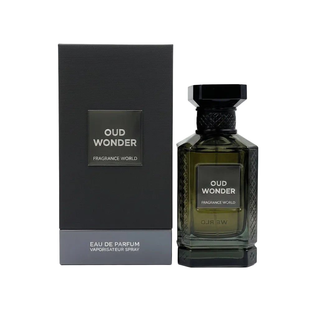 Oud Wonder - Fragrance World - Eau de parfum 80ml - packaging