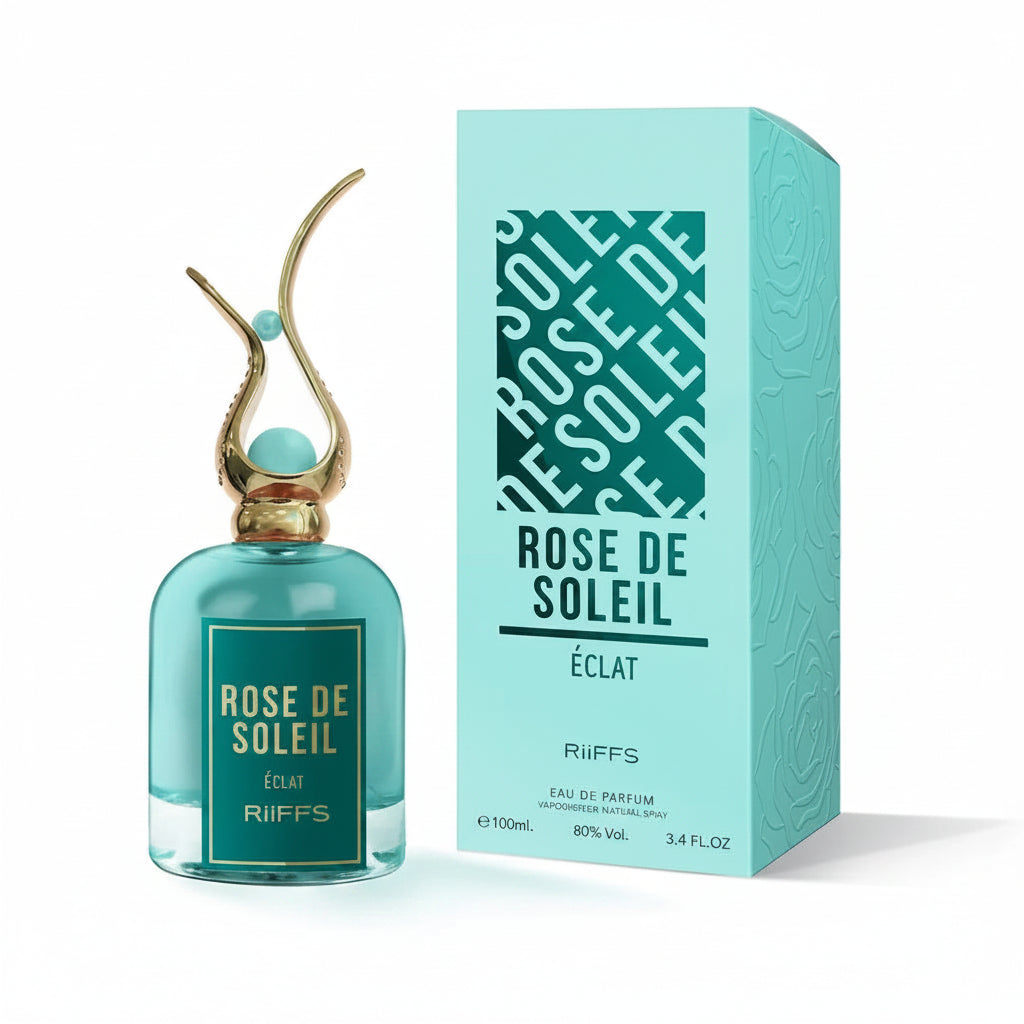 Rose de Soleil Eclat - Riiffs - Eau de parfum 100ml - packaging