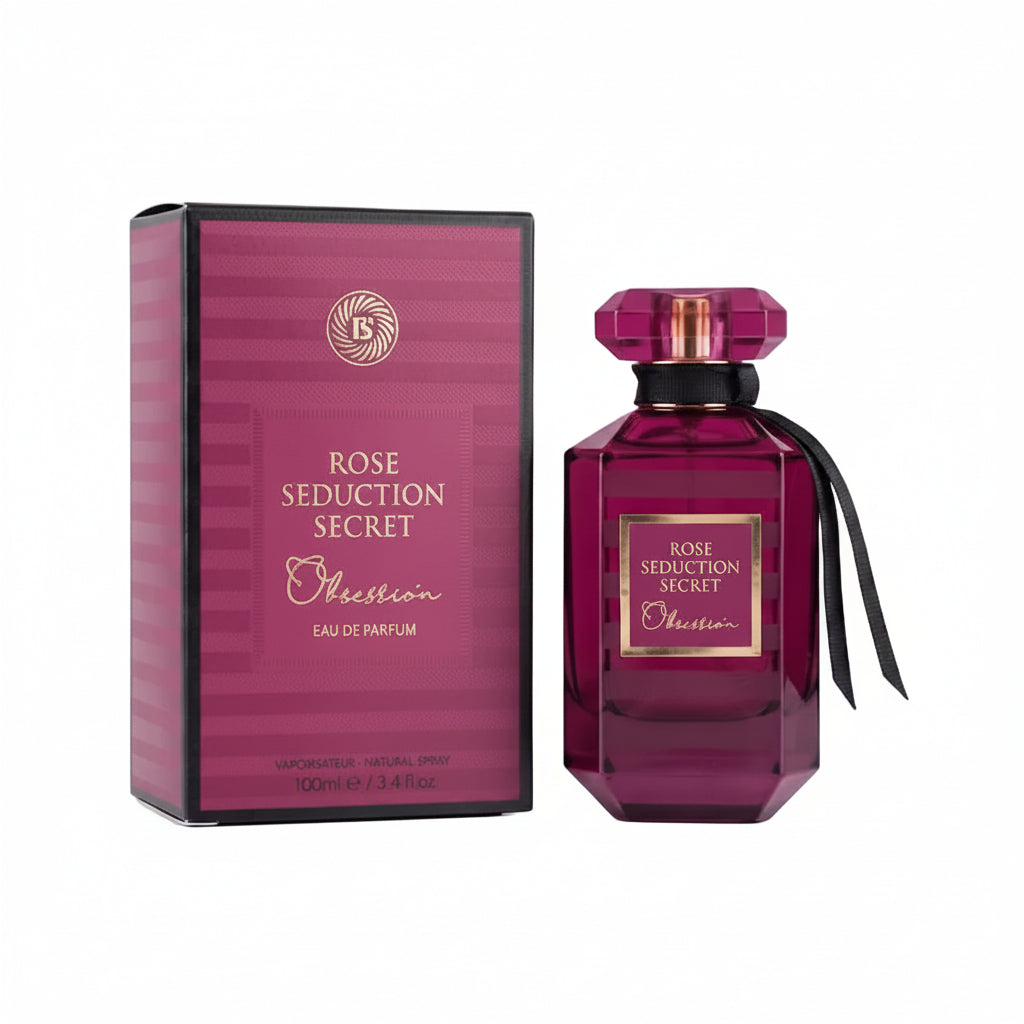 Rose Seduction Secret Obsession - Fragrance World - Eau de parfum 100ml - packaging