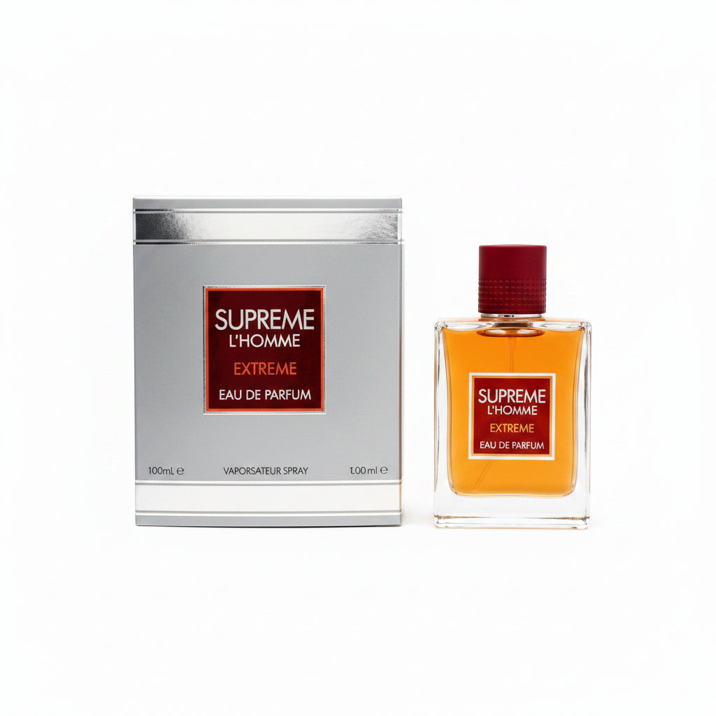 Supreme L'Homme Intense Extreme - Fragrance World - Eau de parfum 100ml - packaging