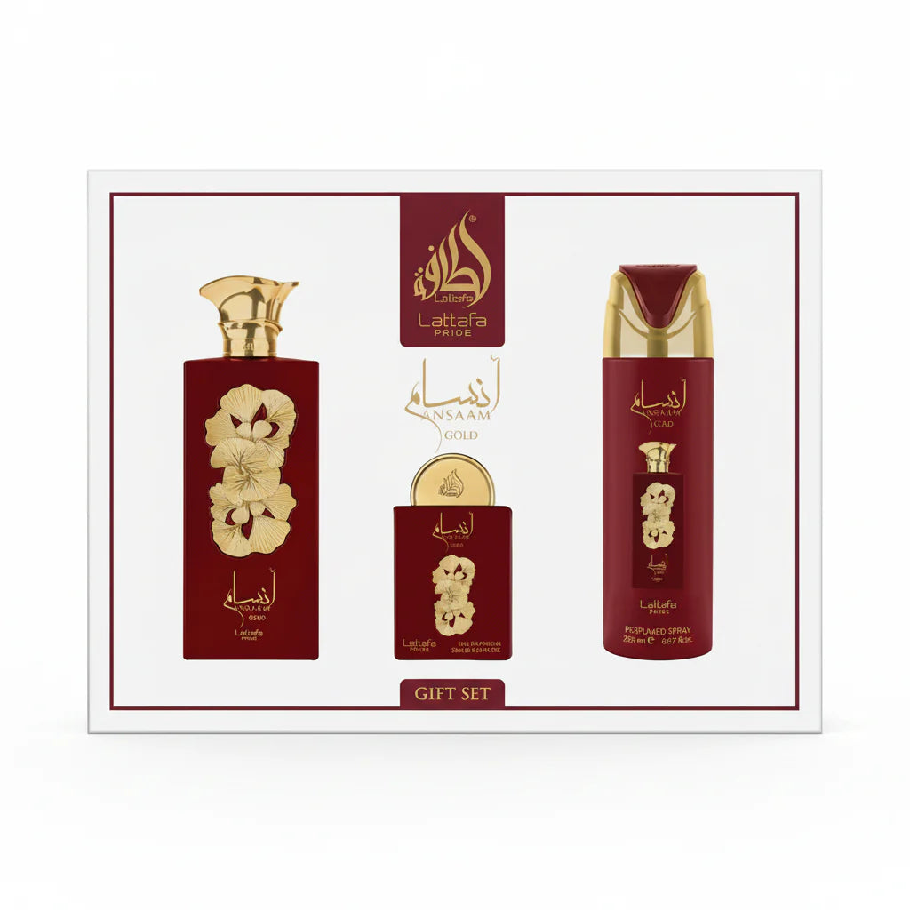 Coffret Ansaam Gold - Lattafa Pride