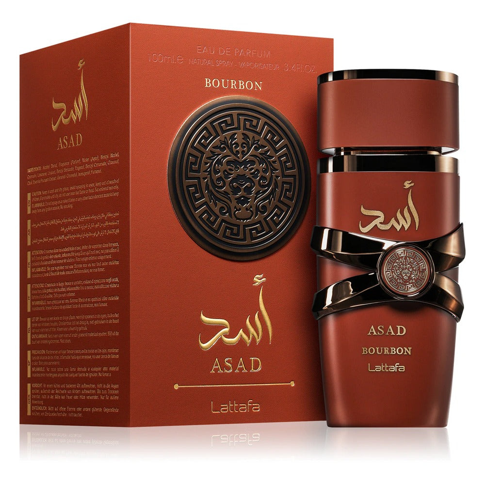 Asad Bourbon - Lattafa - Eau de parfum 100ml - packaging