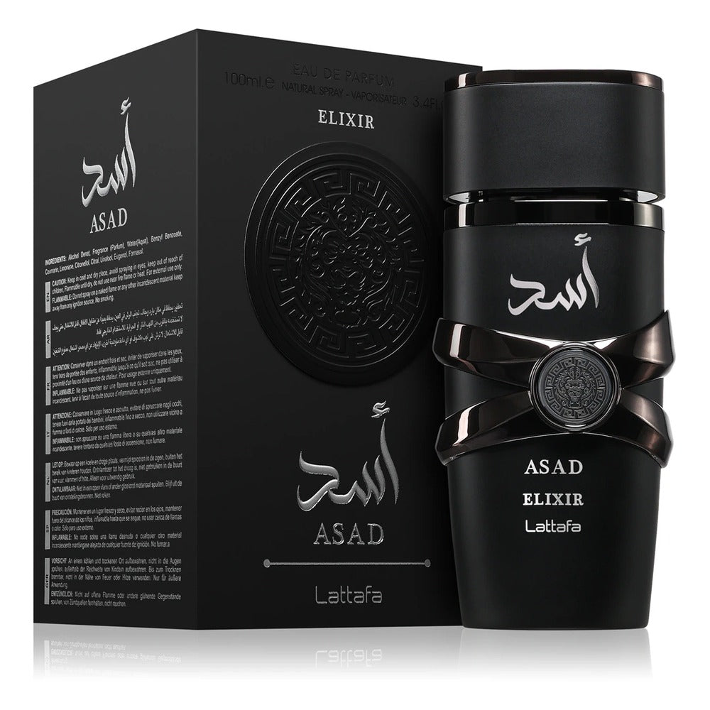 Asad Elixir - Lattafa - Eau de parfum 100ml - packaging