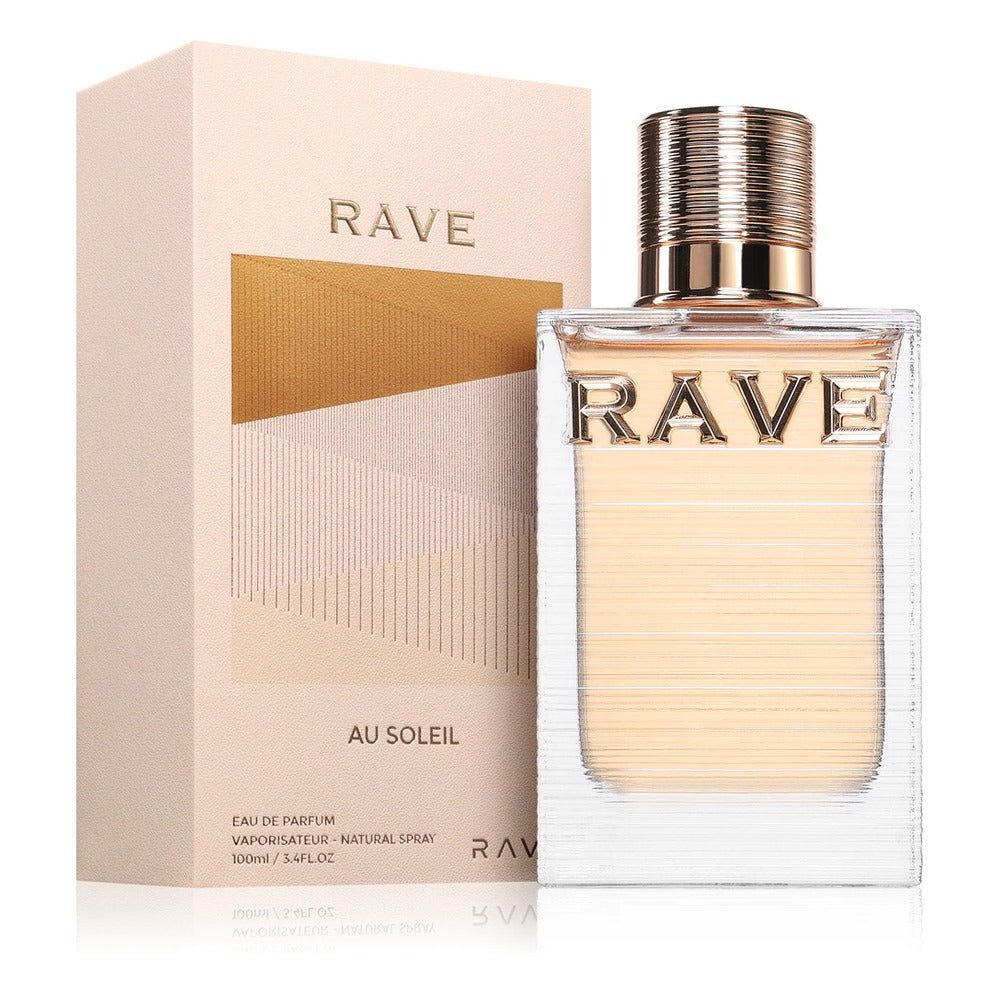 Au Soleil - Rave - Eau de parfum 100ml - packaging