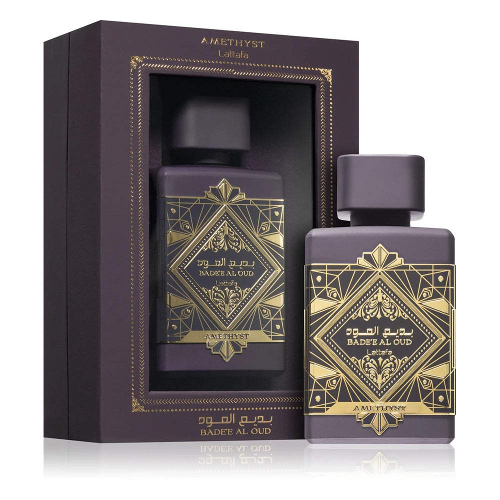 Badee Al Oud Amethyst - Lattafa - Eau de parfum 100ml - packaging