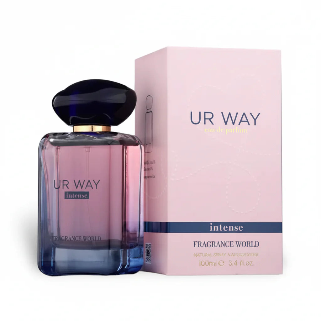 Ur Way Intense - Fragrance World - Eau de parfum 100ml - packaging