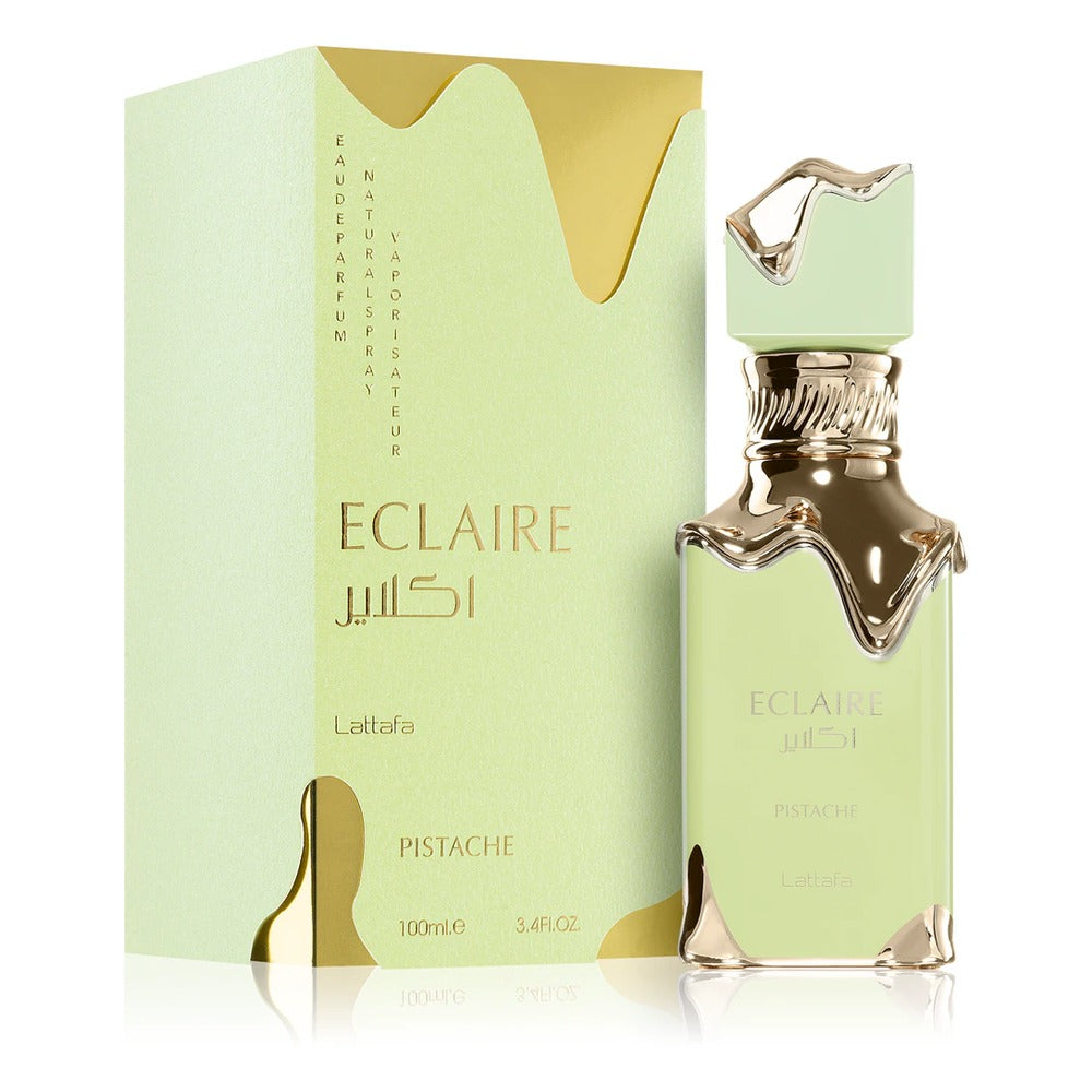 Eclaire Pistache - Lattafa - Eau de parfum 100ml - packaging