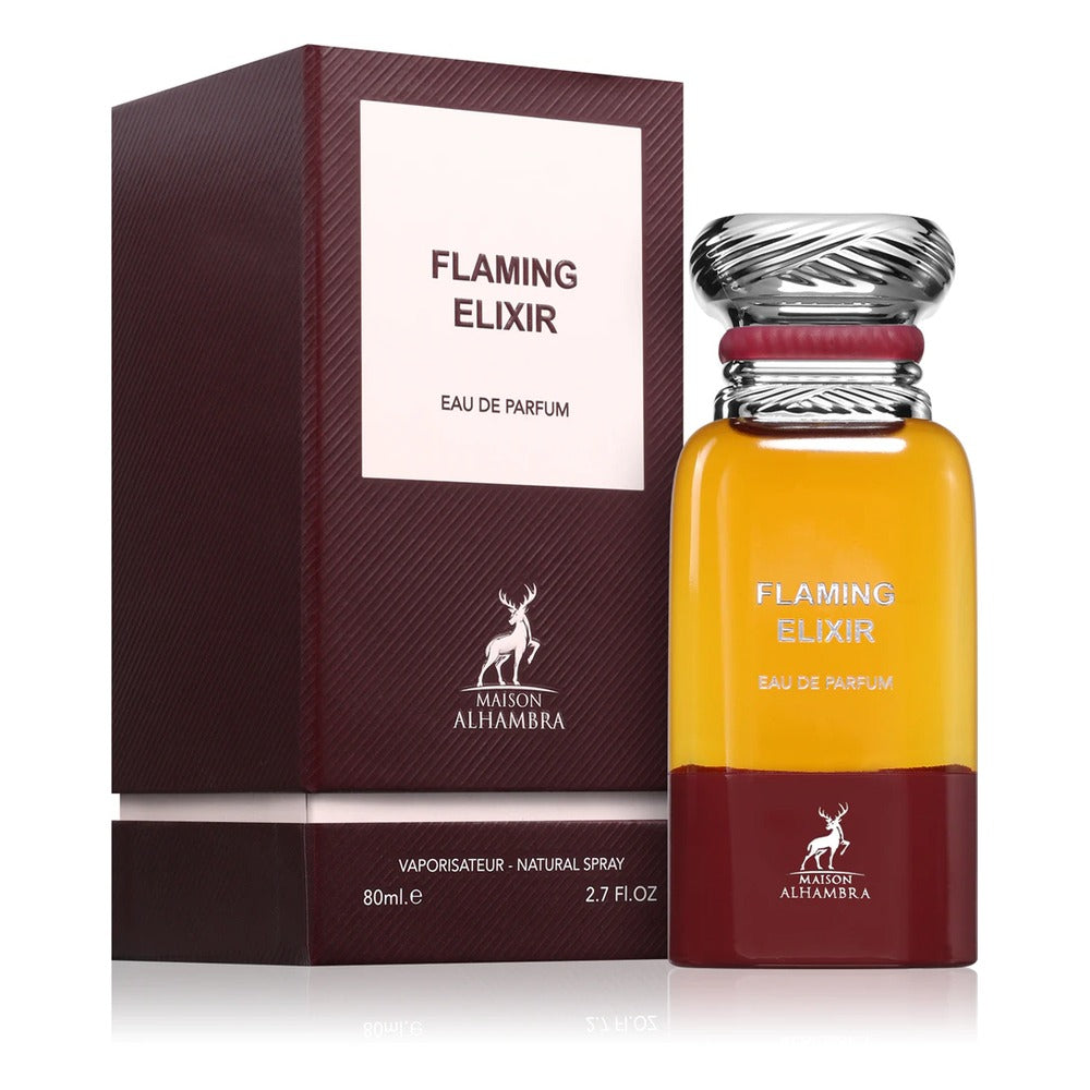 Flaming Elixir - Maison Alhambra - Eau de parfum 100ml - packaging