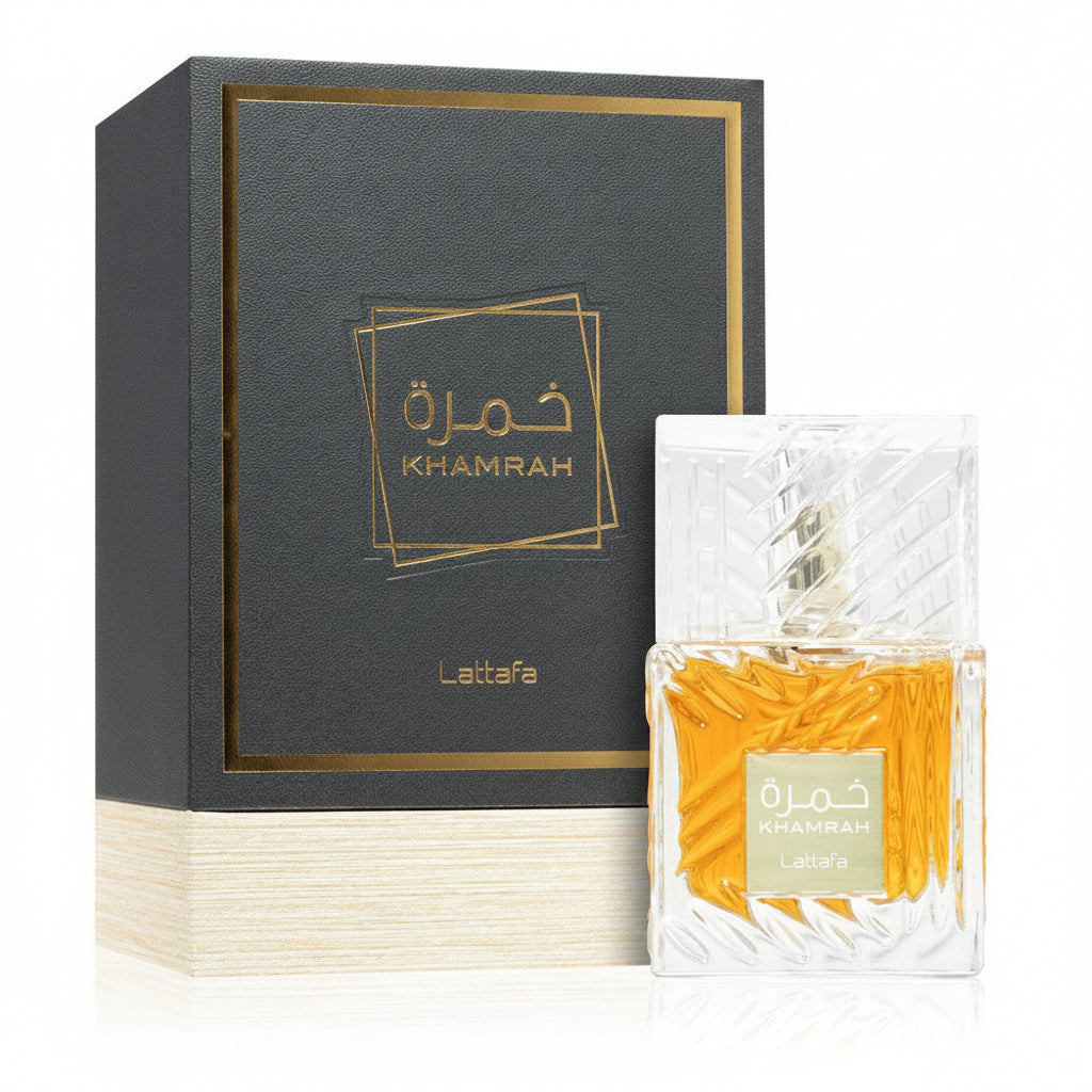 Coffret Khamrah - Lattafa - packaging