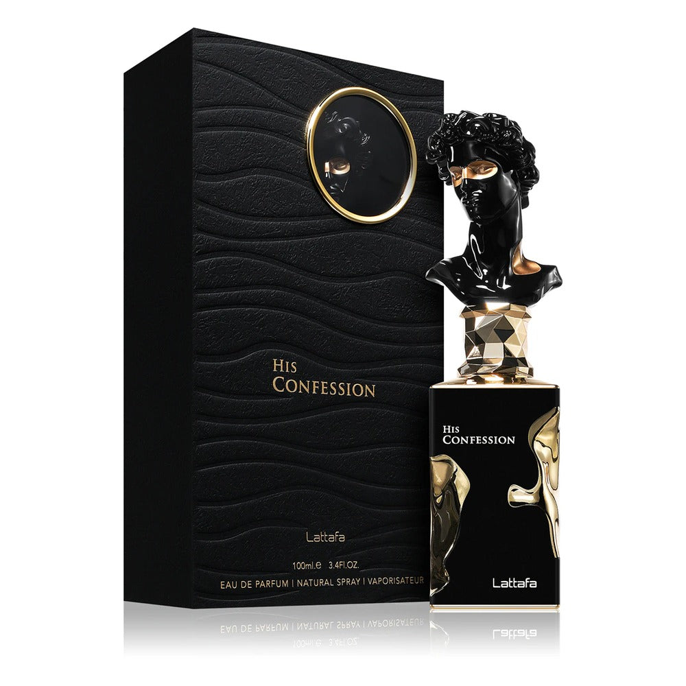 His Confession - Lattafa - Eau de parfum 100ml - packaging